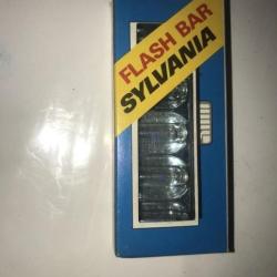 lot de 2 boites SYLVANIA FLASH BAR Flash Appareil Photos non utilisé