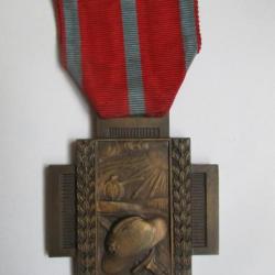 Médaille belge Croix de feu 14/18 type 1 (2)
