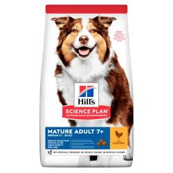 HILLS CANINE MATURE7+  MEDIUM 12KGS POULET