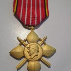 Médaille belge Croix de Reconnaissance au Roi Albert 1er