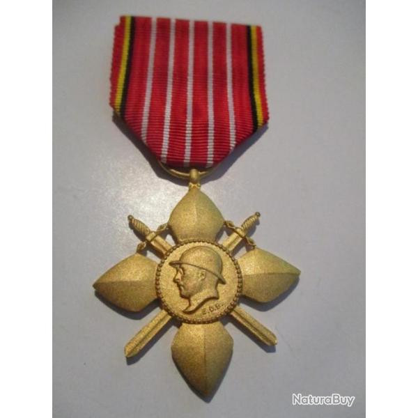 Mdaille belge Croix de Reconnaissance au Roi Albert 1er