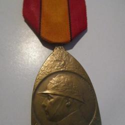 Médaille belge Commémorative guerre 14/18