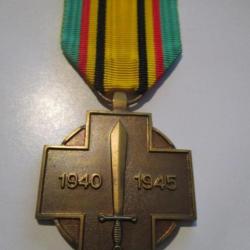 Médaille belge du Combattant 40/45