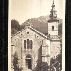argentière l'église carte postale ancienne