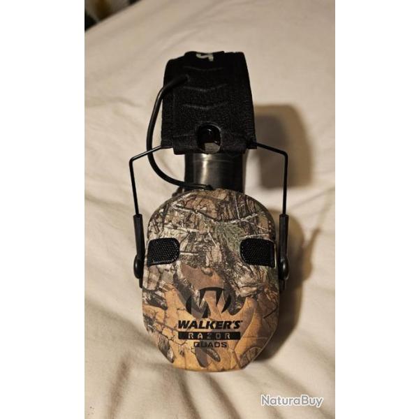 Vends ou change casque amplificateur Walker's Razor 360 camouflage