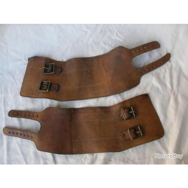 WW2 US GUTRONS EN CUIR MILITAIRE AMRICAINS DE BUCKLE BOOTS BRODEQUINS AVEC MARQUAGES TAILLE 1 1/2