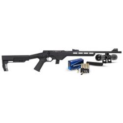 Pack carabine à verrou Citadel Trakr droitier synthétique cal. 22LR
