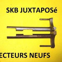 paire d'éjecteurs fusil SKB juxtapose (1 fini, l'autre à finir) - VENDU PAR JEPERCUTE (D22E1422)