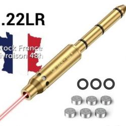 Collimateur laser à mettre en bout de canon calibre 22lr - Envoi rapide depuis la France