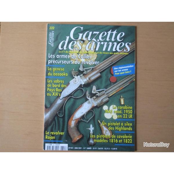 GAZETTE DES ARMES N 322