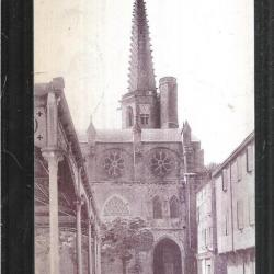 mirepoix la cathédrale saint maurice  carte postale ancienne