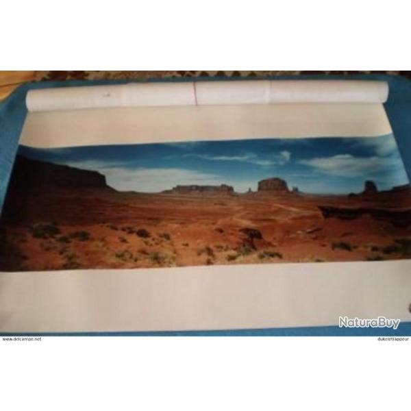 Vritables photos panoramiques de Monument Valley ! Western , Cowboys , Indiens, Collection .