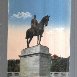 strasbourg statue de guillaume 1er carte allemande carte postale ancienne