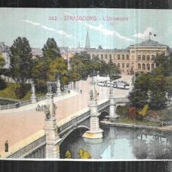 strasbourg l'université carte postale ancienne