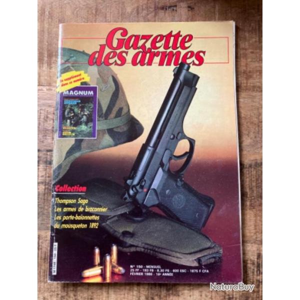 Gazette des armes n*150 Fvrier 86