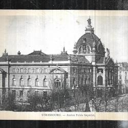 strasbourg ancien palais impérial carte postale ancienne