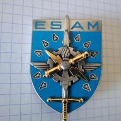 Insigne ESAM - Ecole Supérieure d'Application du Matériel G3720 - Etat neuf