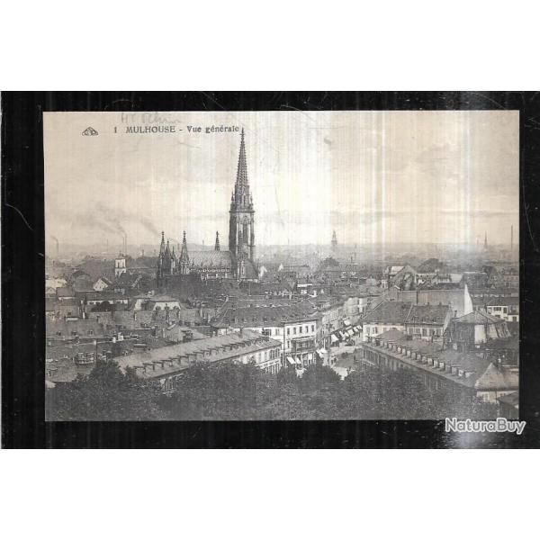 mulhouse vue gnrale carte postale ancienne