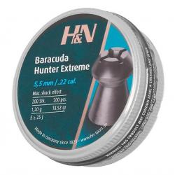Plombs H&N BARACUDA HUNTER EXTREME 5,5mm par 200