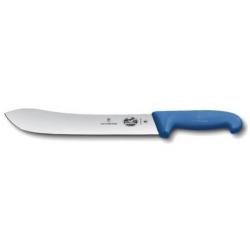 5.7402.25 Couteau de boucher Victorinox Fibrox 25cm bleu