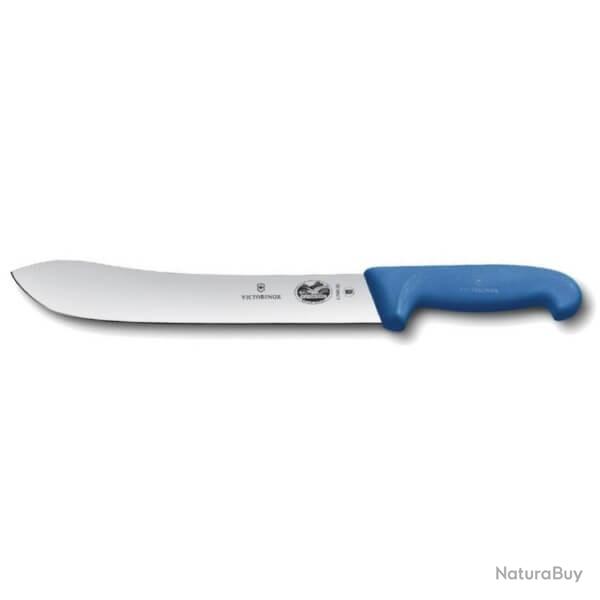 5.7402.25 Couteau de boucher Victorinox Fibrox 25cm bleu