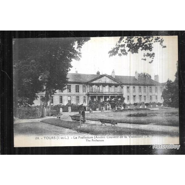 tours la prfecture carte postale ancienne