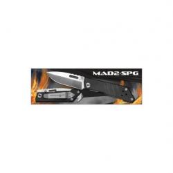 Couteau Madblacksmith MAD 2SPG - Lame Drop Point