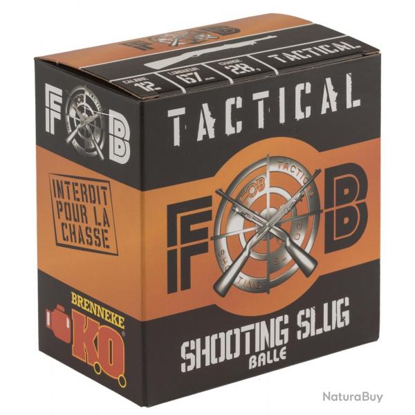 CARTOUCHE FOB SLUG TACTICAL - CAL. 12/67