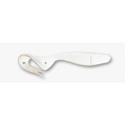 Leurre Souple Delalande Sandra 9cm 010 - Blanc - White 9cm A l'unité