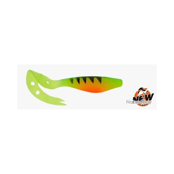 Leurre Souple Delalande Sandra 9cm 9cm A l'unit 175 - Stripped Fire Tiger