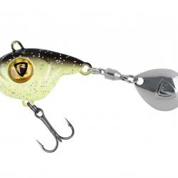 Leurre Fox Rage Big Eye Spin Ultra UV 14g 14g Black & Gold