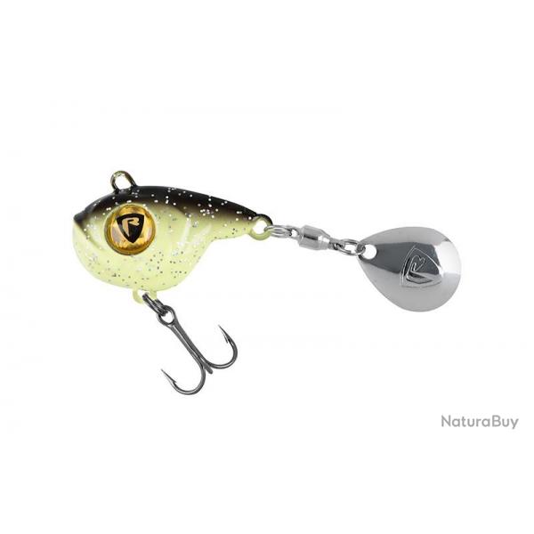 Leurre Fox Rage Big Eye Spin Ultra UV 14g 14g Black & Gold