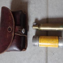 1916 Sacoche, trousse du revolver 1882, 1882/29 ou pistolet P00, P06, 06/24 + outil + pot graisse
