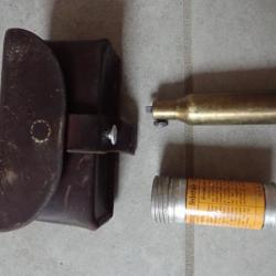 1917 Sacoche, trousse du revolver 1882, 1882/29 ou pistolet P00, P06, 06/24 + outil + pot graisse