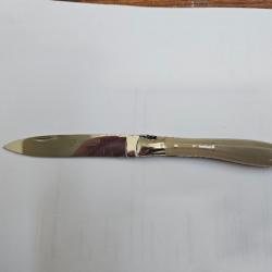 Je vends un Laguiole en Aubrac avec un manche en corne.