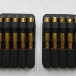 lot de 10 cartouches pour carabine de chasse cal. 8,57 JRS de marque Norma