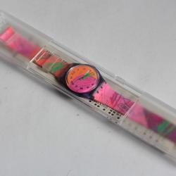 SWATCH Montre Fluo Seal GV 700 Day date 1993