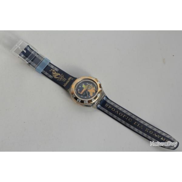 SWATCH Montre Scuba Thalassios Jeux Olympiques Atlanta 1996 SDZ102