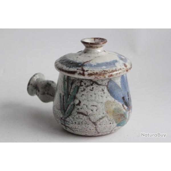 Gustave REYNAUD Pot  condiments cramique Le Mrier Vallauris