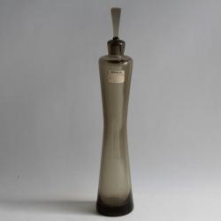 Bouteille verre fumé design Scandinave