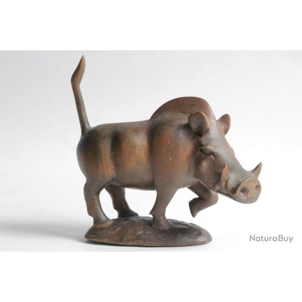 Phacochre bois sculpt