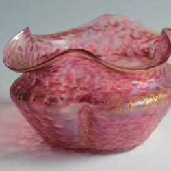 Vase verre irisé Loetz Kralik Art nouveau Autriche