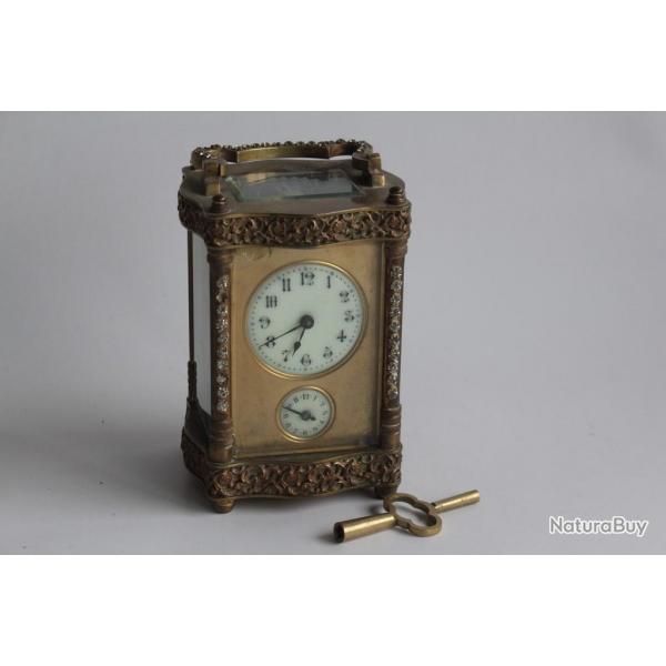 Pendulette rveil d'officier XIXe sicle