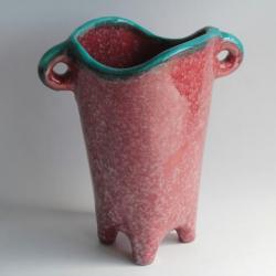 ACCOLAY Vase quadripode céramique émaillée