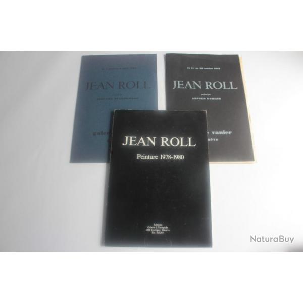Livre Jean roll peinture 1978-1980