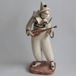 LENCI Pierrot céramique Turin Italie