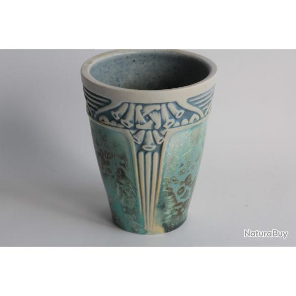 Vase grs Mougin modle Majorelle