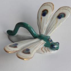 Libellule porcelaine Karl Ens Volkstedt Allemagne
