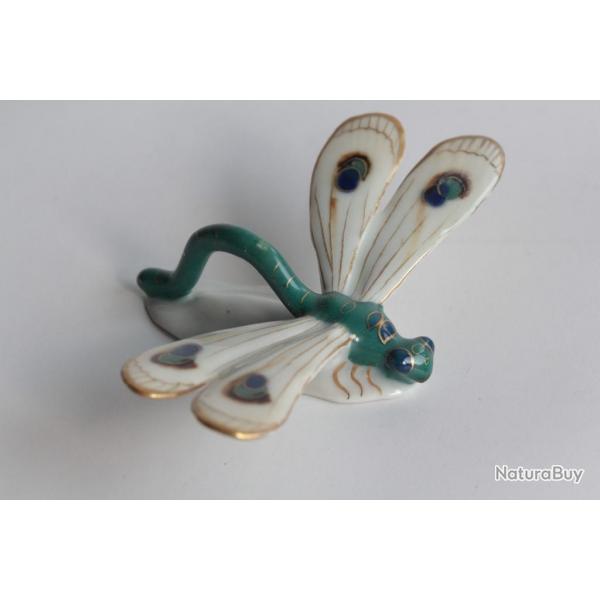 Libellule porcelaine Karl Ens Volkstedt Allemagne