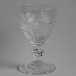 SAINT LOUIS Verre à vin cristal Trianon 12 cm